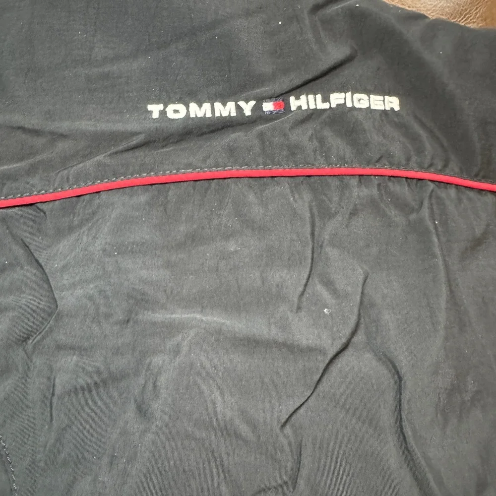 Vintage Tommy Hilfiger Puffer‎ Ski Style Jacket Men's Size XL Black Logo 2005